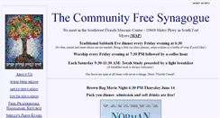 Desktop Screenshot of fortmyerssynagogue.com
